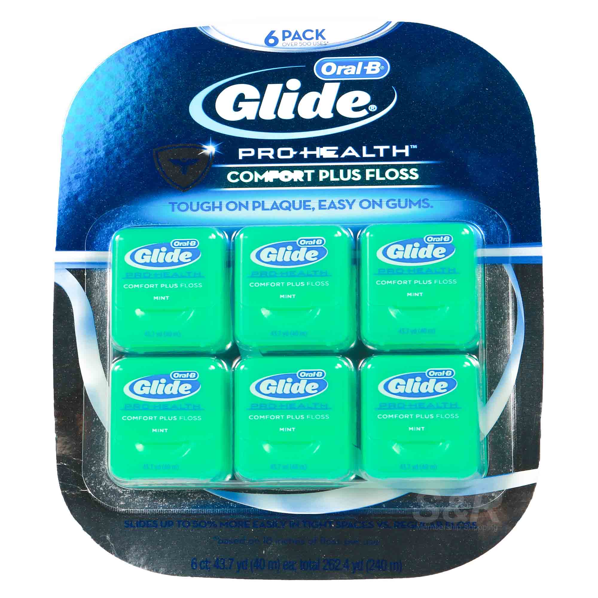 Oral-B Glide Pro-health Comfort Plus Floss Mint 6pcs Oral-B Glide Pro-health Comfort Plus Floss Mint 6pcs
